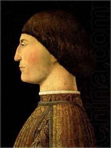 Piero della Francesca Portrait of Sigismondo Pandolfo Malatesta china oil painting image